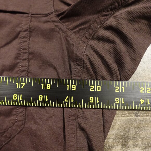 REI Co-op Sahara Long-Sleeve Button-Up Shirt Women’s Large Brown - Picture 3 of 12